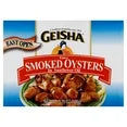 Geisha Fancy Smoked Oysters in Sunflower Oil