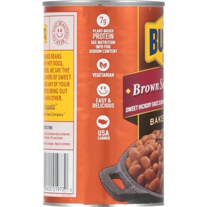 Bush's Brown Sugar Hickory Baked Beans, Canned Beans