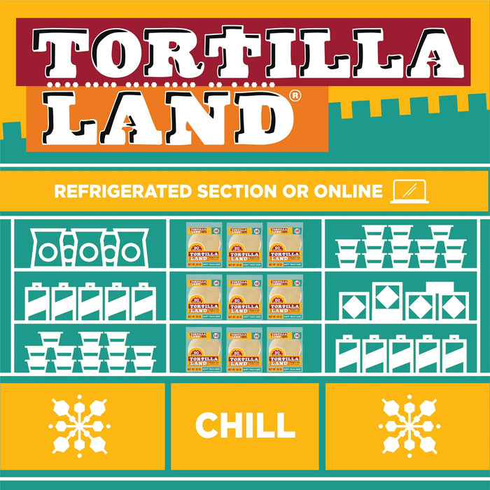 Flour Tortillas 30 oz 18 Coun