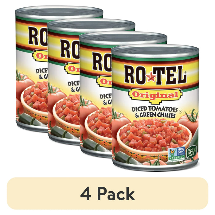ROTEL Original Diced Tomatoes and Green Chilies, 10 oz