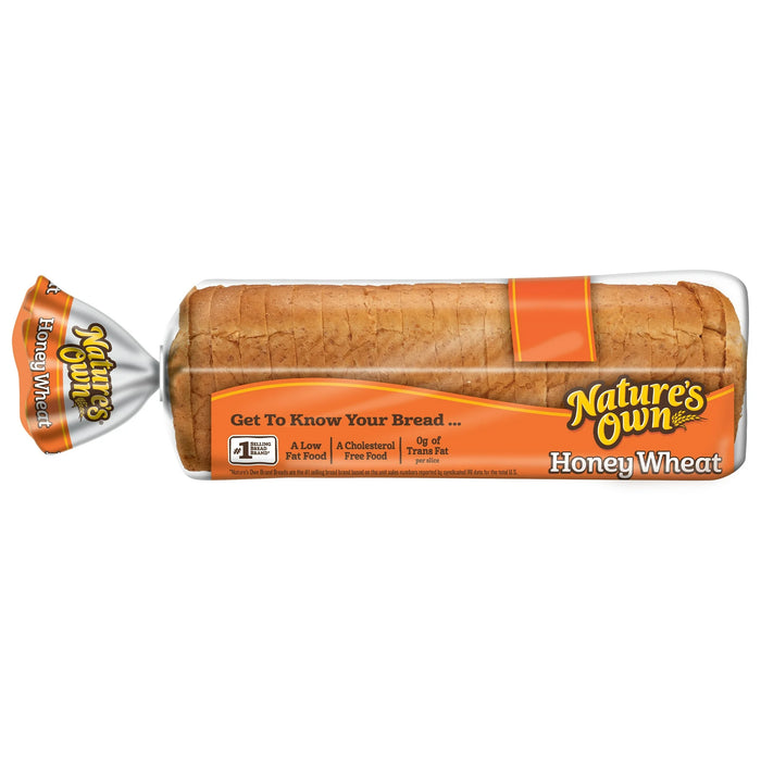 Honey Wheat Sandwich Bread Loaf 20 oz