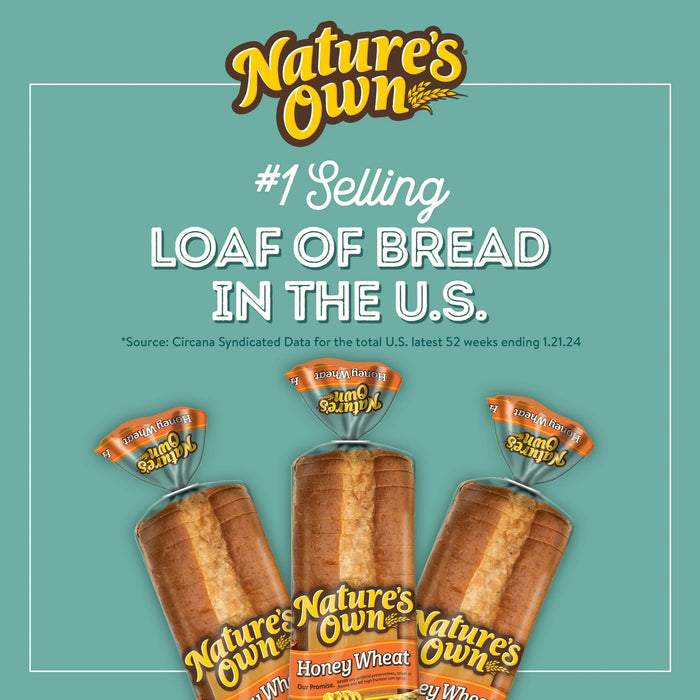 Honey Wheat Sandwich Bread Loaf 20 oz