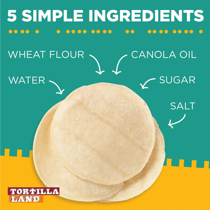 Flour Tortillas 30 oz 18 Coun