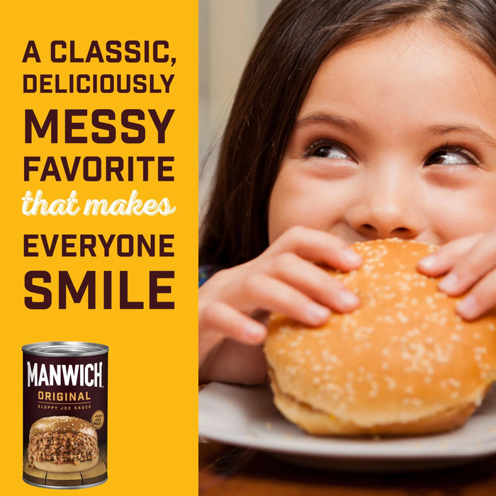 Manwich Original Sloppy Joe Sauce, Canned Sauce