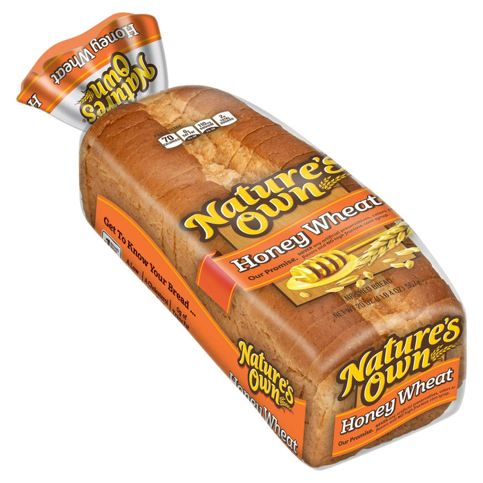 Honey Wheat Sandwich Bread Loaf 20 oz