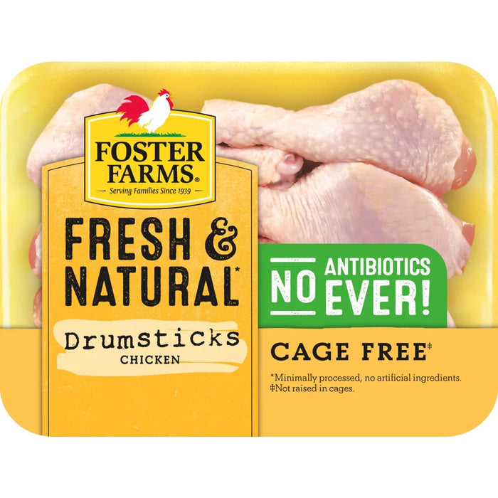 Foster Farms Cage Free Chicken Drumsticks