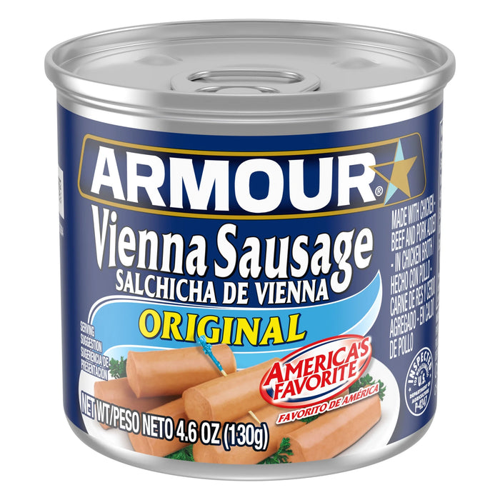 Armour Star Vienna Sausage, Original Flavor, Canned Sausage