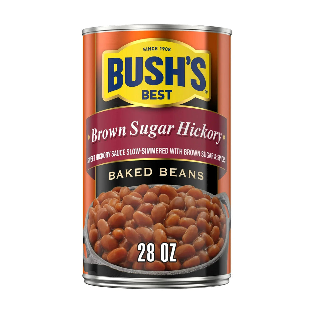 Bush's Brown Sugar Hickory Baked Beans, Canned Beans