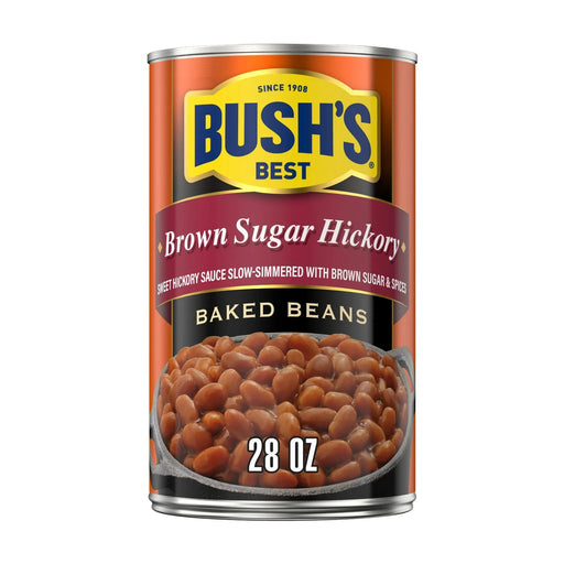 Bush's Brown Sugar Hickory Baked Beans, Canned Beans