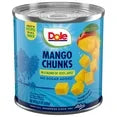 Dole Mango Chunks in a Blend of 100% Juice*, 15.5 oz