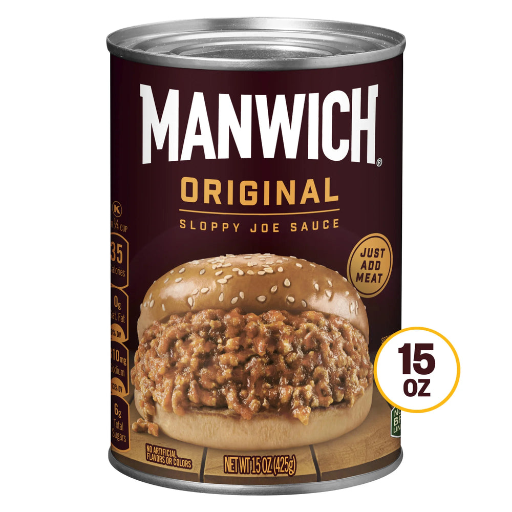 Manwich Original Sloppy Joe Sauce, Canned Sauce