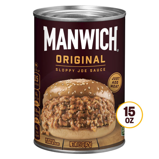 Manwich Original Sloppy Joe Sauce, Canned Sauce