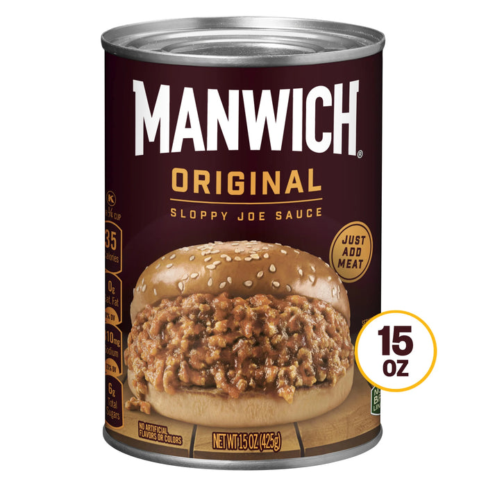 Manwich Original Sloppy Joe Sauce, Canned Sauce