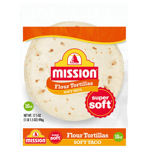 Soft Flour Tortillas Soft Taco Size 10 Count