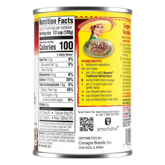 Rosarita Traditional Refried Beans