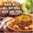 WOLF BRAND Chili No Beans, Chili Without Beans