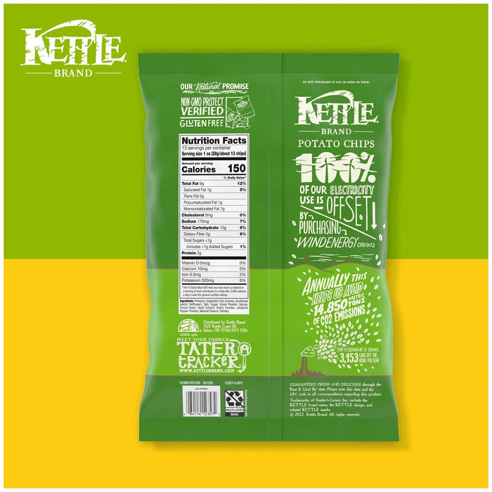 Jalapeno Kettle Chips 13 oz
