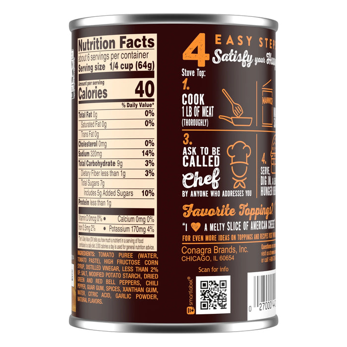 Manwich Original Sloppy Joe Sauce, Canned Sauce