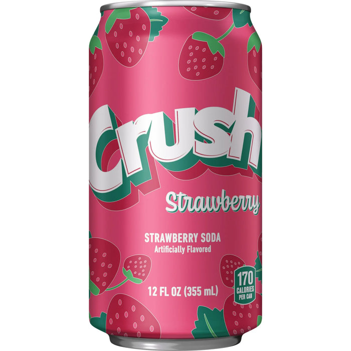 Strawberry Soda Pop, 12 fl oz